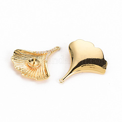 Латунная микропаве из прозрачного кубического циркония KK-S356-277-NF