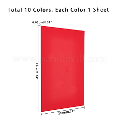 DIY термоусадочные листы пленки DIY-WH0111-01