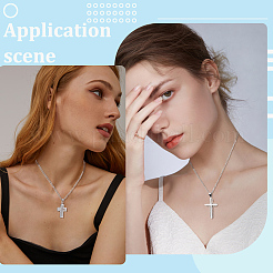 2 шт. 2 стиля подвески из нержавеющей стали 304&nbsp;STAS-BBC0007-71