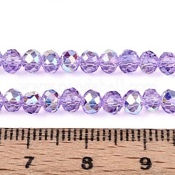 Прозрачные стеклянные бусины EGLA-N016-4mm-03