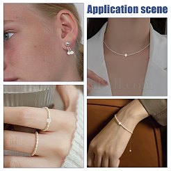 200 шт. бусины из натурального пресноводного жемчуга&nbsp;PEAR-WR0001-09