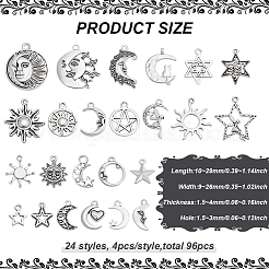 Подвески из сплава в тибетском стиле&nbsp;TIBEP-FG0001-07