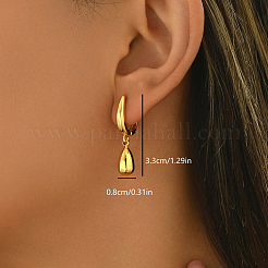 201 ретро-серьги-гвоздики из нержавеющей стали&nbsp;AK7581-3