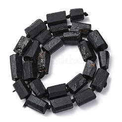 Натуральный черный турмалин бисер нитей G-F716-01