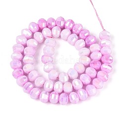 Антикоррозийные гальванические стеклянные бусины&nbsp;GLAA-T025-8mm-19A