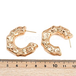 Латунь серьги EJEW-H168-01G