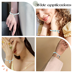 Kit fai da te per realizzare braccialetti estivi da spiaggia con pietre preziose&nbsp;DIY-SC0019-28