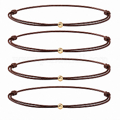 Ensembles de bracelets à un brin en cordon de polyester tressé pour femmes et hommes&nbsp;HG4170-1