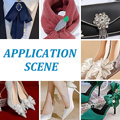 40 шт. зажимы для обуви из нержавеющей стали STAS-UN0052-92