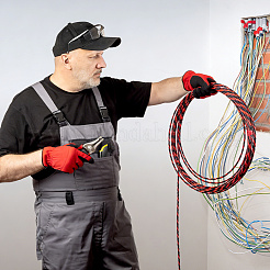 1 Bündel Stahl-Elektriker-Kabel-Einziehband&nbsp;FIND-DC0008-61