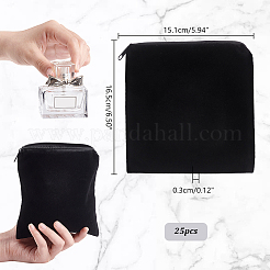 Мешки ювелирных изделий бархата TP-WH0021-01B-01