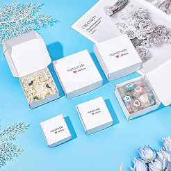 24 шт. 6 вида бумаги с коробками для конфет из ПВХ CON-BC0002-15B