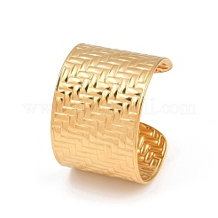 Braccialetti intrecciati in acciaio inossidabile 304 per donna&nbsp;BJEW-P362-04G