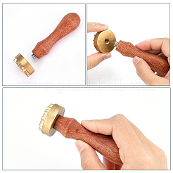 1шт латунная головка штампа DIY-OC0004-18B