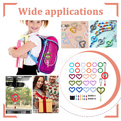 Набор для самостоятельного изготовления подвески из пищевого силикона с бусинами DIY-GO0001-96