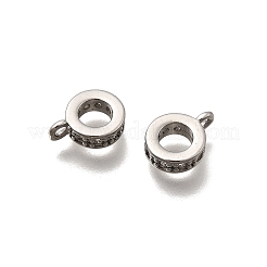 Латунные поручни из прозрачного кубического циркония с микропаве&nbsp;LS-KK-Z126-27P