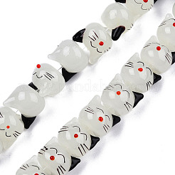 Бусы лэмпворк ручной работы LAMP-T017-19