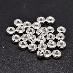 Rondelle 925 perline distanziatrici in argento sterling&nbsp;STER-F019-01A