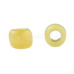 トーホー 11/0ラウンドビーズ  日本製シードビーズ  （902f）カナリアイエローパールマット  2.2mm  穴：0.8mm  約5555個/50g&nbsp;SEED-XTR11-0902F