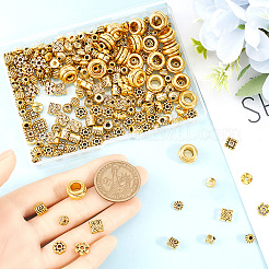 300шт набор бусин из сплава в тибетском стиле 15 стиля FIND-SP0002-16C
