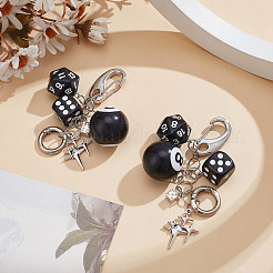 2 шт. подвесные украшения из акрила&nbsp;HJEW-ME00025