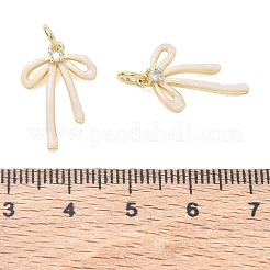 Placage en rack laiton pavé de zircons cubiques transparents&nbsp;CU-CBA01AA-01B-G