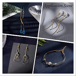 Латунная проволока для рукоделия с желтым золотом CWIR-NH0001-01G