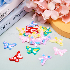 30шт 6 цвета пластиковых кабошонов&nbsp;KY-TA0001-30