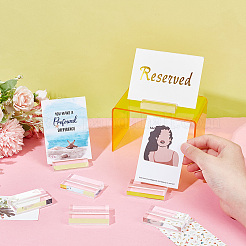 Подставка для визиток из акрила AJEW-WH0342-22