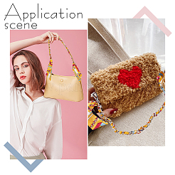 2 шт. двухцветные полиэстеровые ручки для сумок&nbsp;FIND-PH0002-28