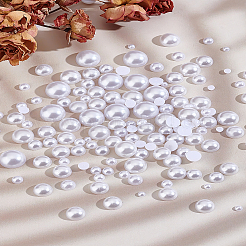 Абс пластмассовые имитационные жемчужные кабошоны&nbsp;SACR-LP0001-04