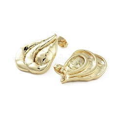 Серьги-гвоздики из латуни EJEW-Q811-12G