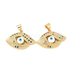 Латунные микро проложить кубического циркония подвески&nbsp;KK-H441-55G-02