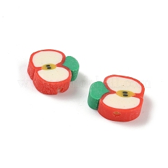 Бусины из полимерной глины ручной работы с фруктово-овощной тематикой&nbsp;CLAY-F006-02D