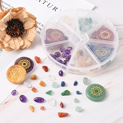 DIY-Chakra-Edelstein-Schmuckherstellungs-Kit&nbsp;DIY-YW0005-99