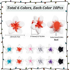 Бусины из полимерной глины  CLAY-SC0002-18B