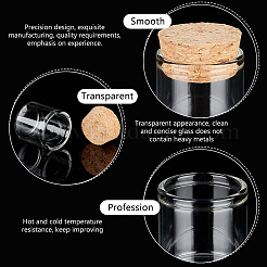 Пустая стеклянная бутылка AJEW-WH0513-14