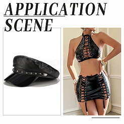 Лента из искусственной кожи длиной 9 ярд с люверсами из сплава с платиновым покрытием OCOR-AR0001-65