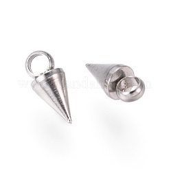 Pendentifs en acier inoxydable 304 anti-ternissement&nbsp;X-STAS-G214-47P-04