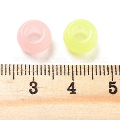 100 шт. Светящиеся акриловые бусины&nbsp;OACR-FP0001-12