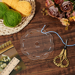 1 шт. акриловых измерительных инструментов DIY-BC0014-13