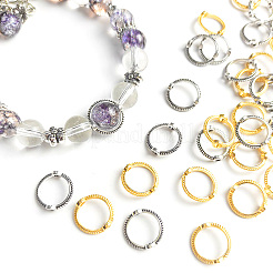 20шт 2 цвета латунные рамки для бусин&nbsp;KK-CJ0001-89