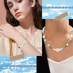 Набор для самостоятельного изготовления браслета из рыбок&nbsp;DIY-SC0023-32