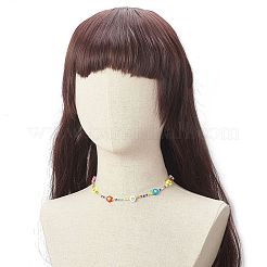 Ожерелья из бисера NJEW-JN04212