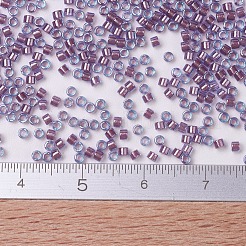 MIYUKIデリカビーズ  シリンダー  日本製シードビーズ  11/0  （db0922)輝くオーキッドライニングアクア  1.3x1.6mm  穴：0.8mm  約20000個/袋  100 G /袋&nbsp;SEED-J020-DB0922