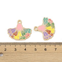 メッキ合金エナメルチャームラック  カドミウムフリー＆ニッケルフリー＆鉛フリー  ファンチャーム  ミックスカラー  22x25x2mm  穴：2mm&nbsp;FIND-I038-07