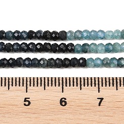 Natürliche blaue Turmalinperlenstränge&nbsp;G-B088-D12-01