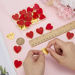 24 шт. эмалированные булавки&nbsp;JEWB-FG0001-47