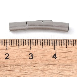 Застежки-байонетные ожерелья из матовой нержавеющей стали 304 STAS-O035-05A