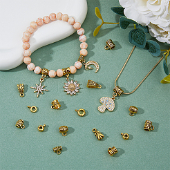 150 шт. 10 стильные тибетские поручни из сплава&nbsp;FIND-DC0004-78